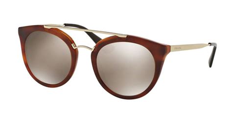 prada pr 23ss cinema|Prada PR 23SS CINEMA USE1C0 Sunglasses in Striped Brown .